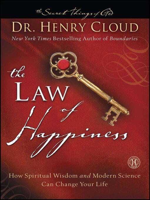 Title details for The Law of Happiness by Henry Cloud - Wait list